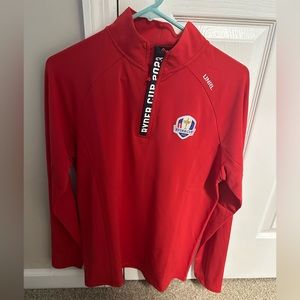 Ryder Cup Barstool Quarter zip